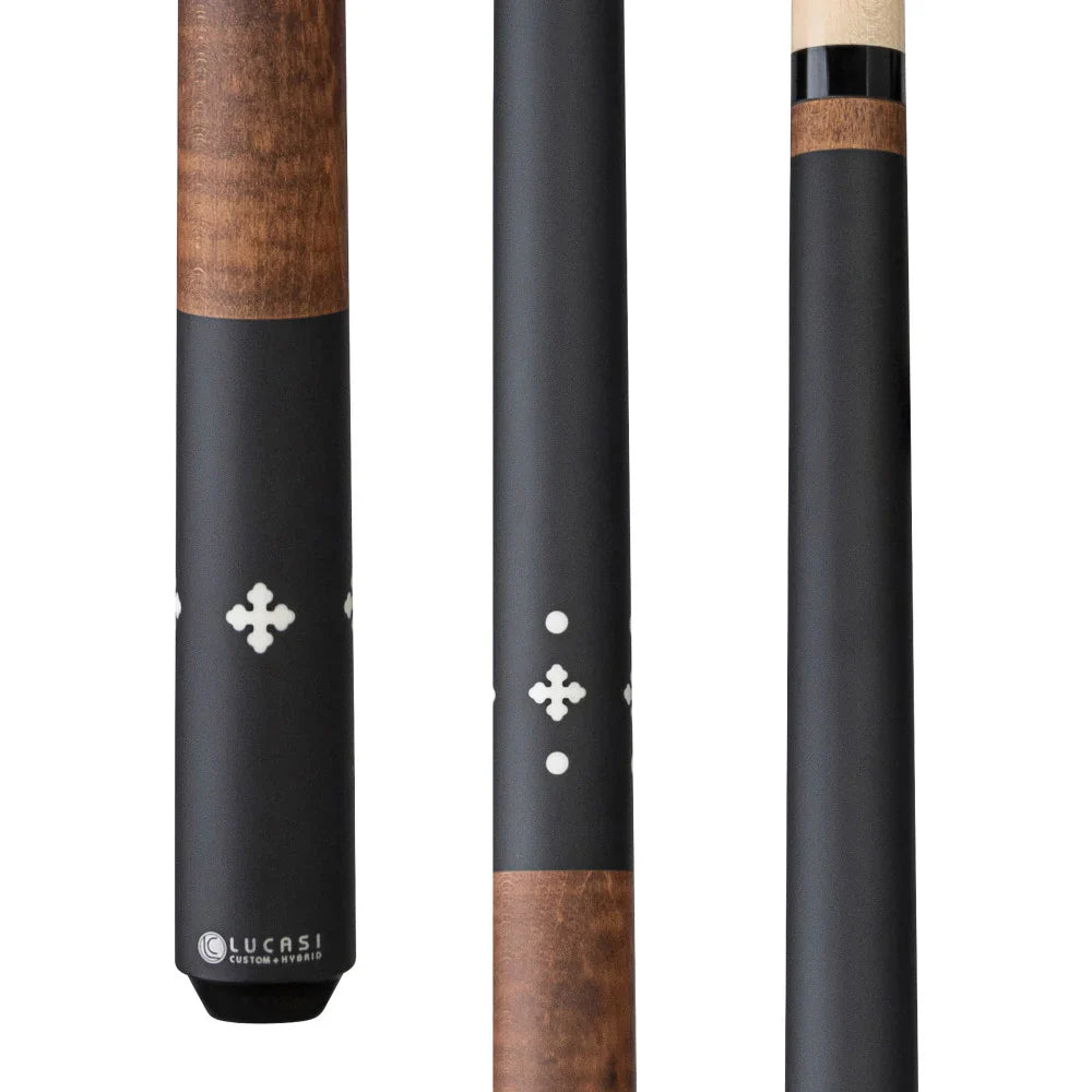 Lucasi Custom Walnut Wrapless Cue