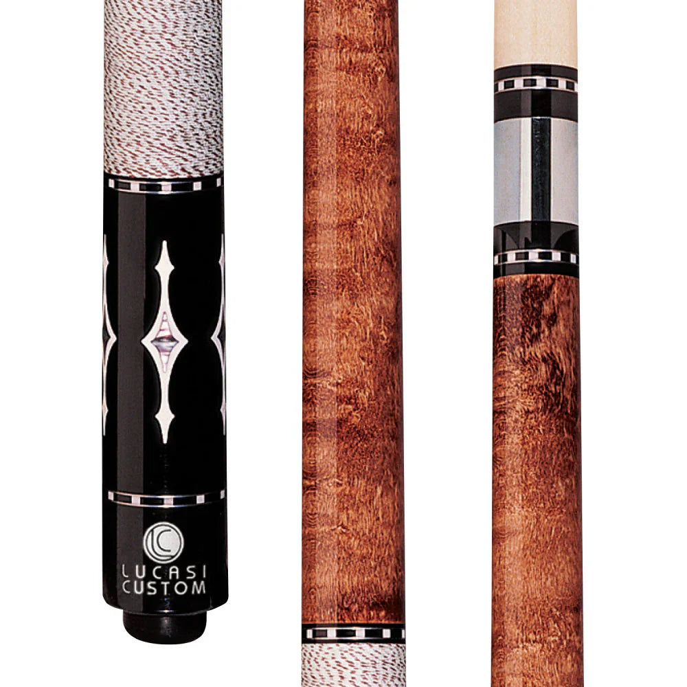 Lucasi Custom Birdseye Maple Pool Cue