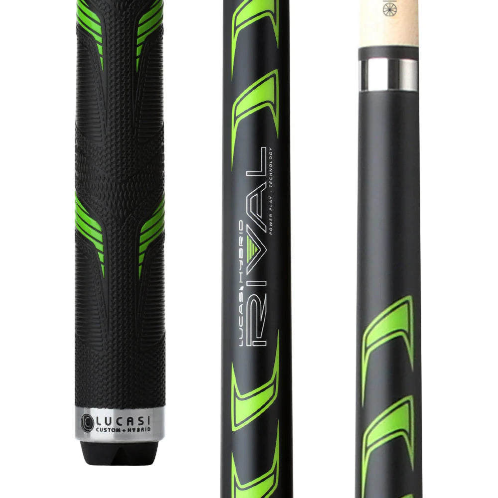 Lucasi Hybrid Rival Pool Cue with Rival G5 Grip
