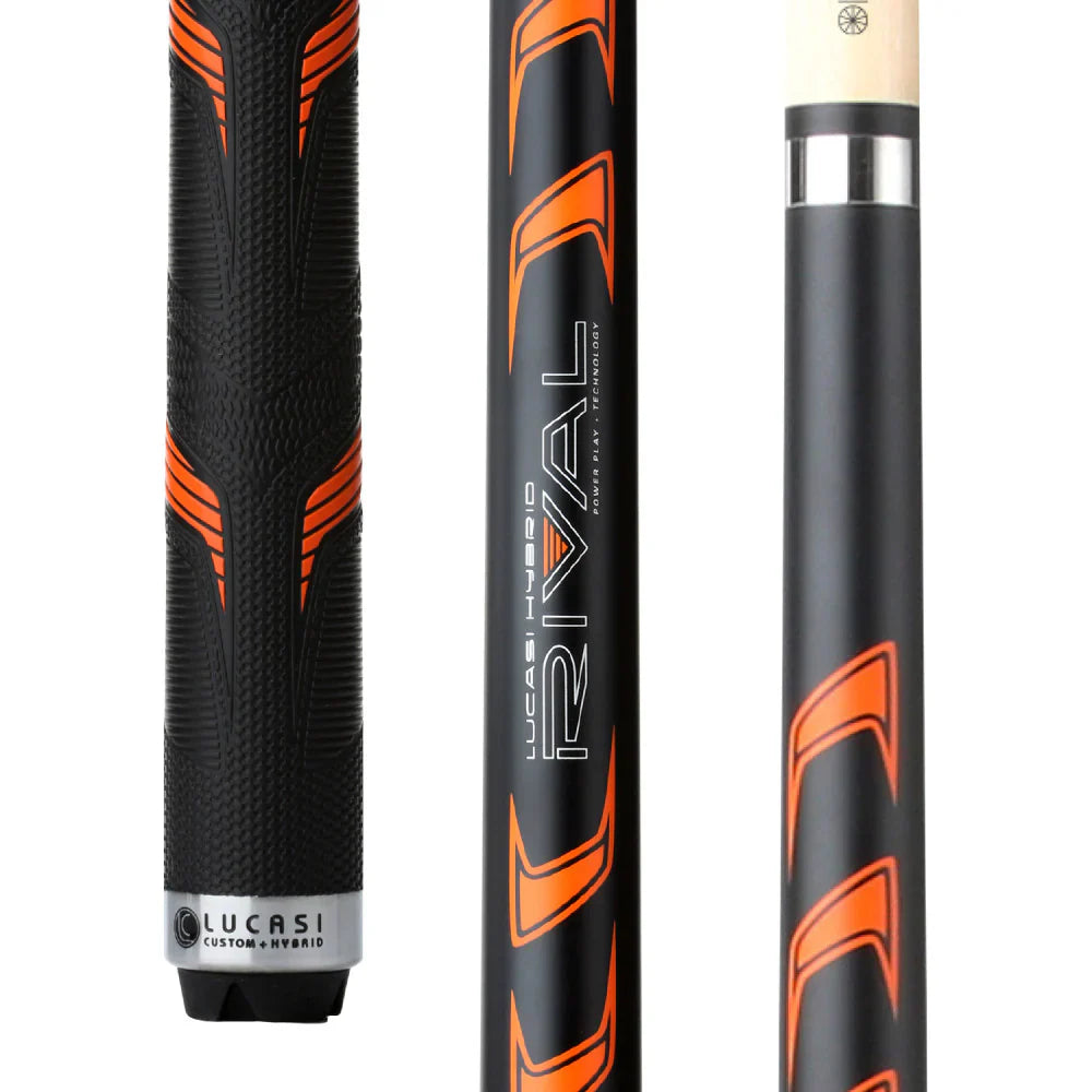 Lucasi Hybrid Rival Pool Cue with Rival G5 Grip