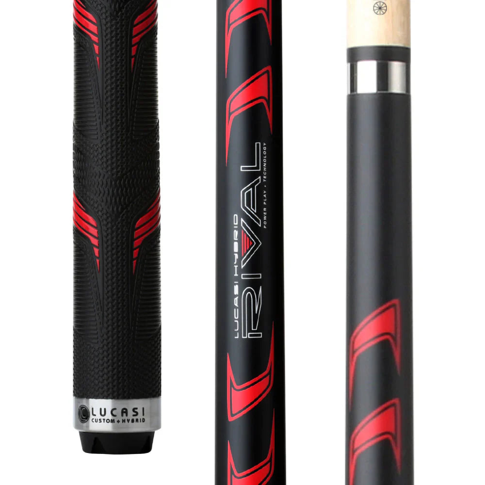 Lucasi Hybrid Rival Pool Cue with Rival G5 Grip