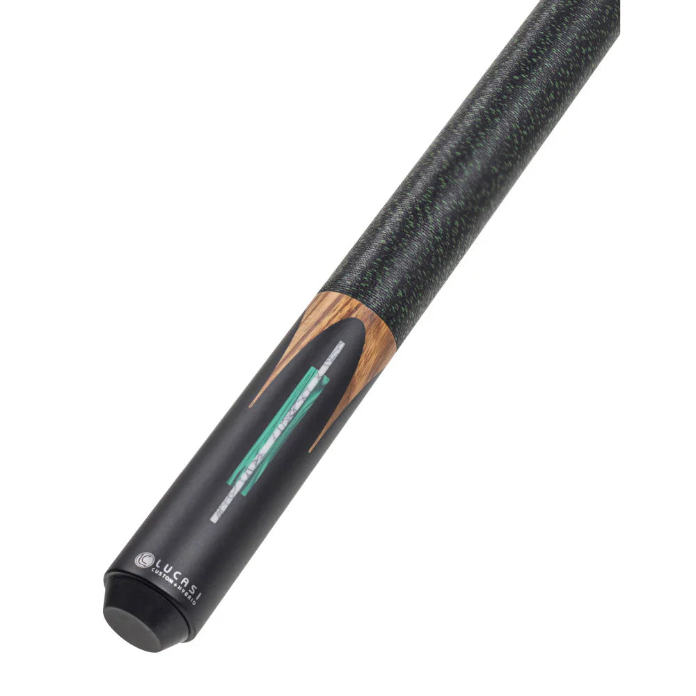 Lucasi LUX60 Pool Cue - Exotic Zebrawood
