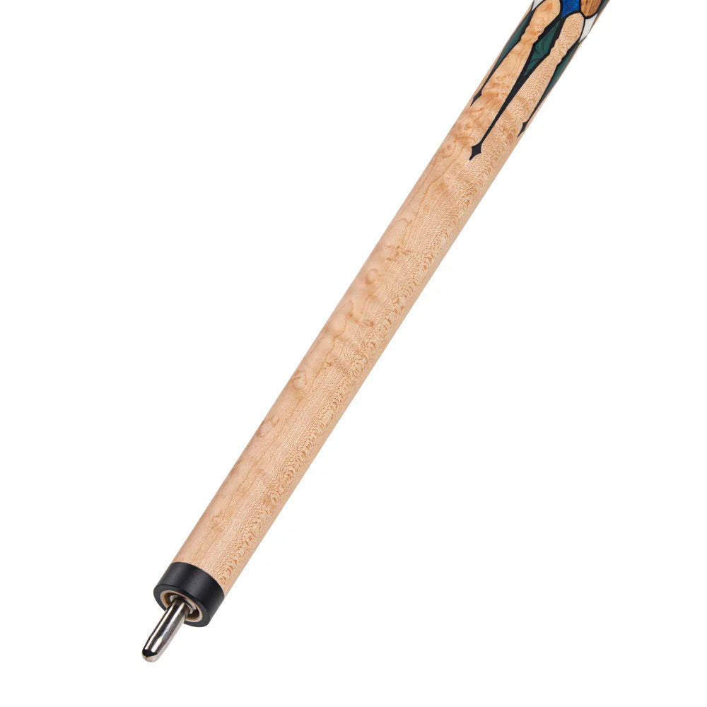 Lucasi LUX64 Natural Birdseye Maple Pool Cue