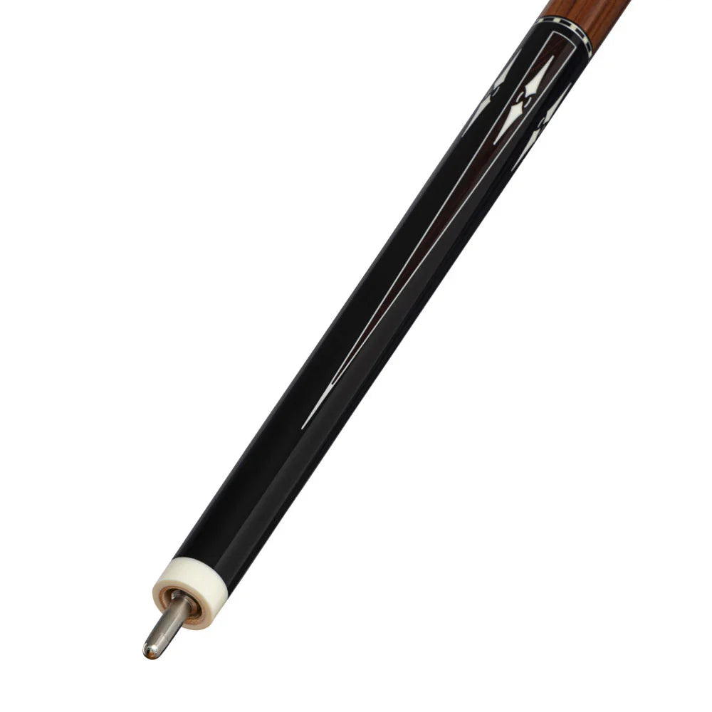 Lucasi LUX70 Pool Cue - Black and White