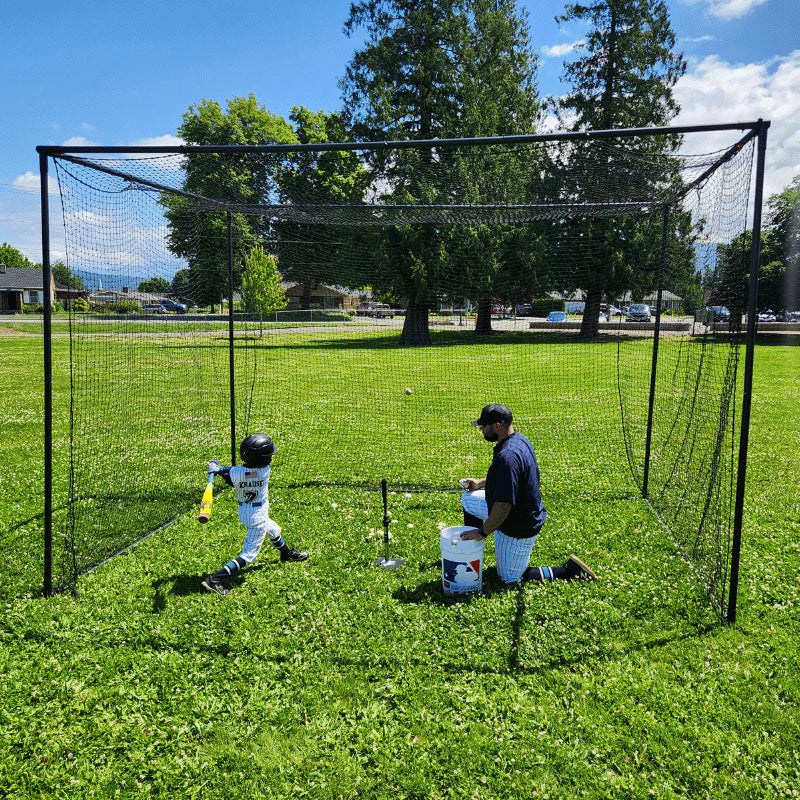 Batting Cages Inc Portable Backstop or Hitting Station