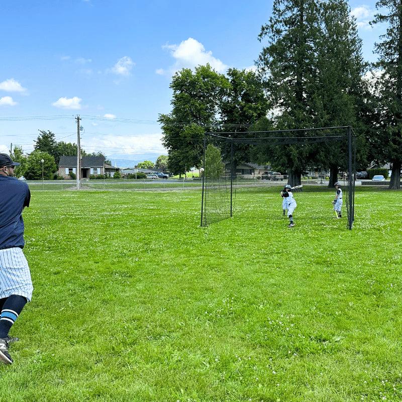 Batting Cages Inc Portable Backstop or Hitting Station