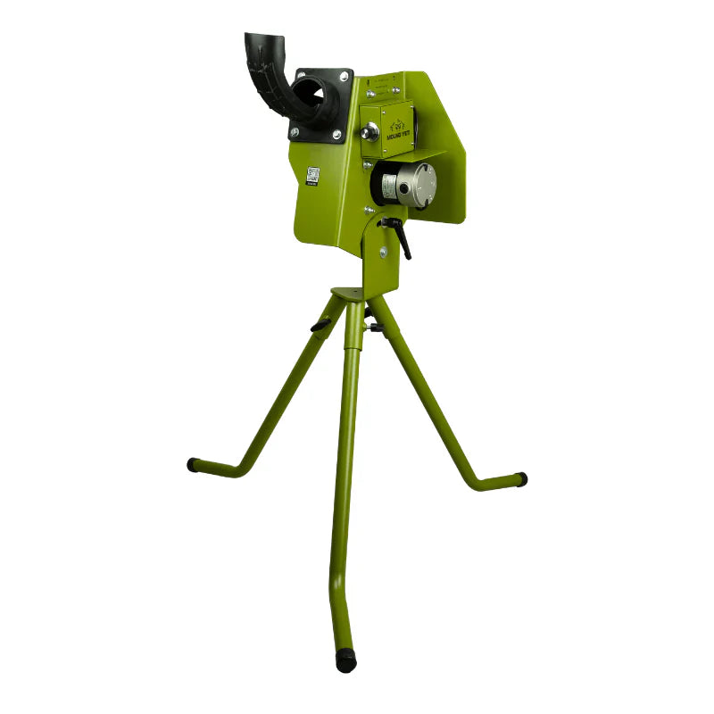 Batting Cages Inc Mound Yeti™ 1 Pitching Machine for Baseball and Softball | 30-60 MPH Speed