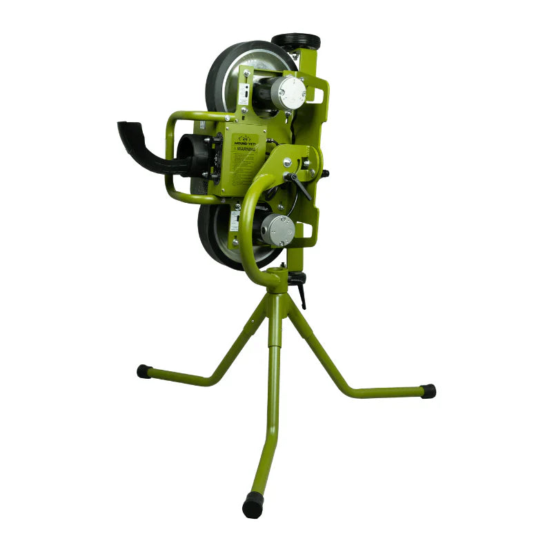 Batting Cages Inc Mound Yeti™ 2 Pitching Machine for Baseball and Softball | 90 MPH Max Speed