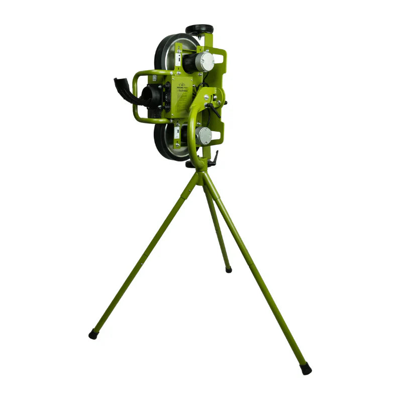 Batting Cages Inc Mound Yeti™ 2 Pitching Machine for Baseball and Softball | 90 MPH Max Speed