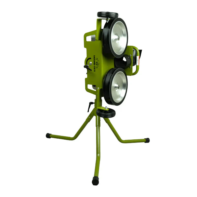 Batting Cages Inc Mound Yeti™ 2 Pitching Machine for Baseball and Softball | 90 MPH Max Speed