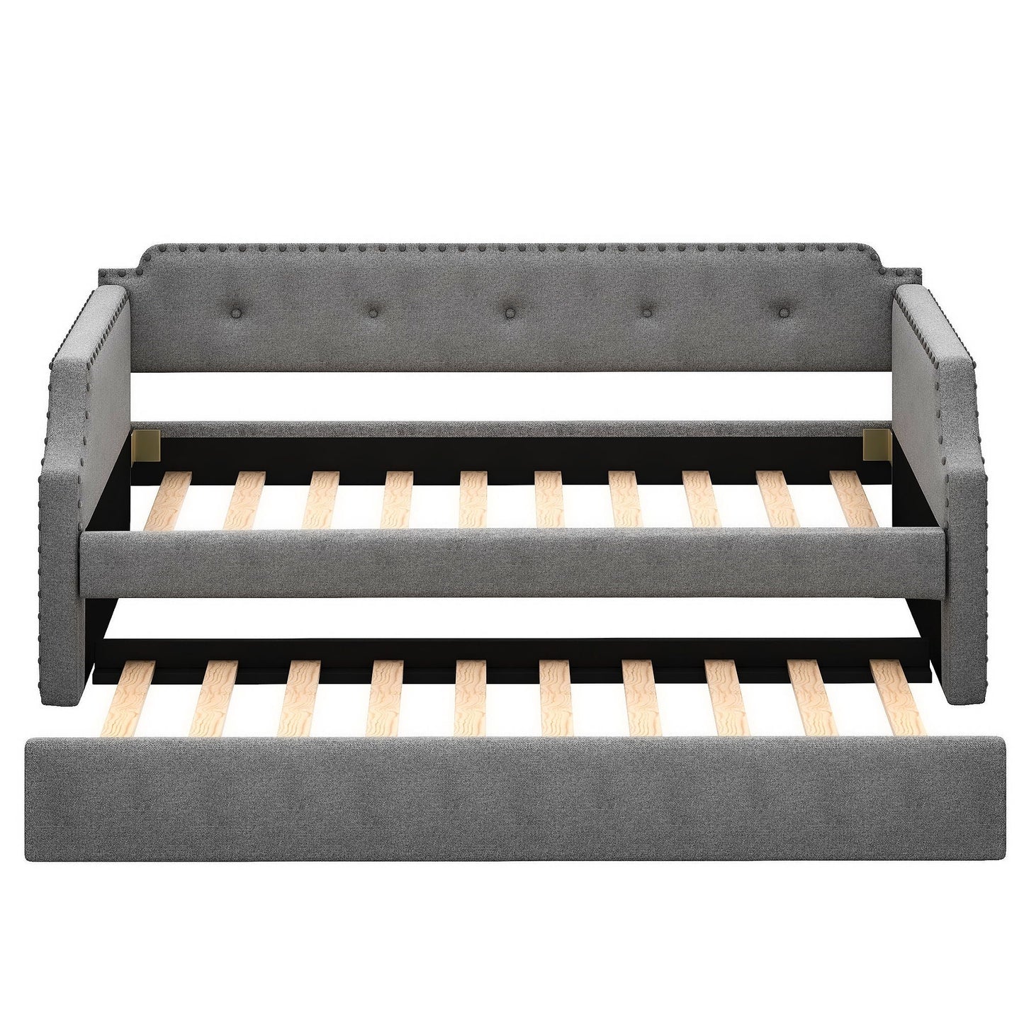 Upholstered Daybed With Trundle