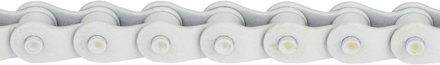 The Shadow Conspiracy Interlock V2 Chain - Single Speed 1/2" x 1/8" 98 Links Half Link Chain White