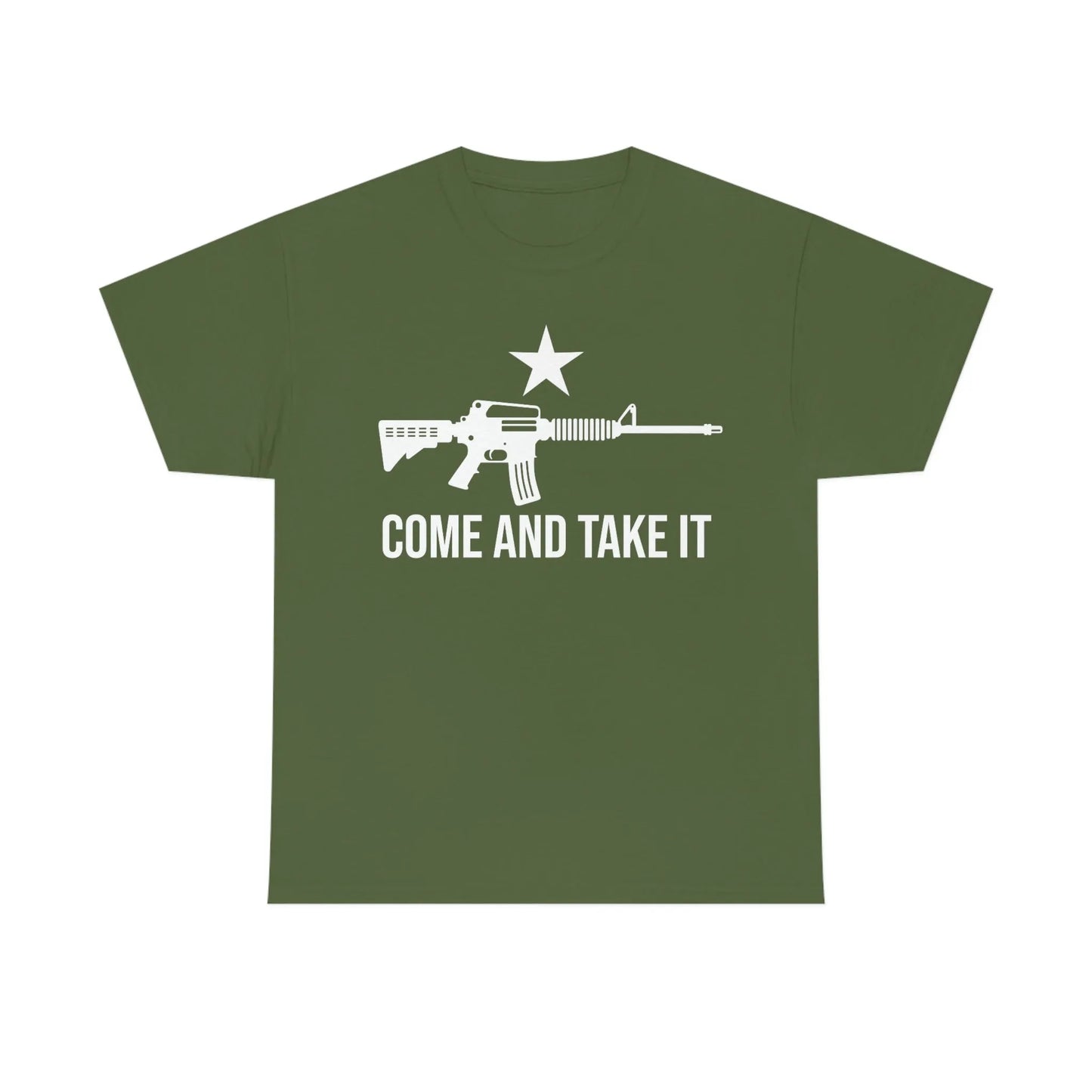 Walton & Johnson: Come and Take It AR15 Chad T-Shirt - 4LibertyShop.com