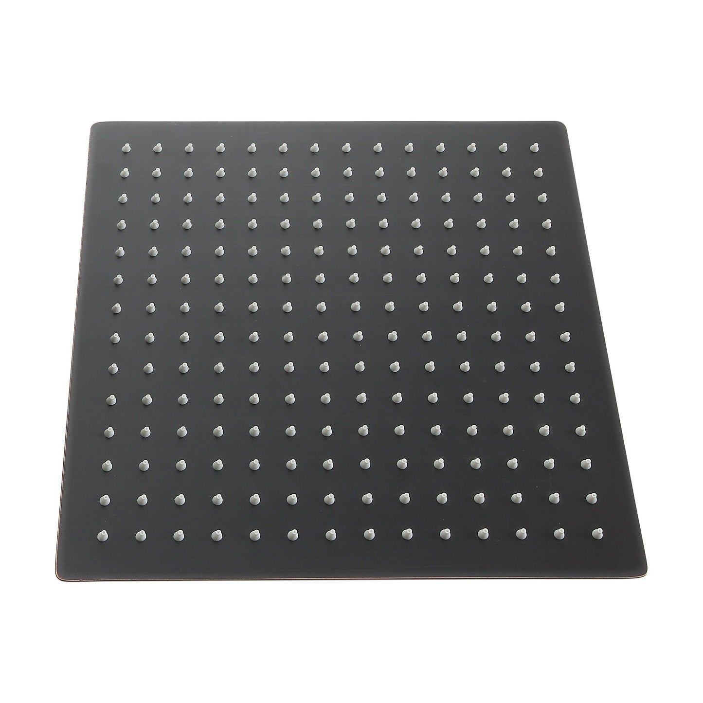 Luxury Rain Fixed Shower Head 12" Square Oil Rubbed Bronze Stainless Steel - Oil-Rubbed Bronze