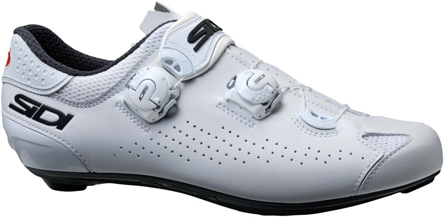 SIDI Genius 10  Road Shoes - Men's White/White 45