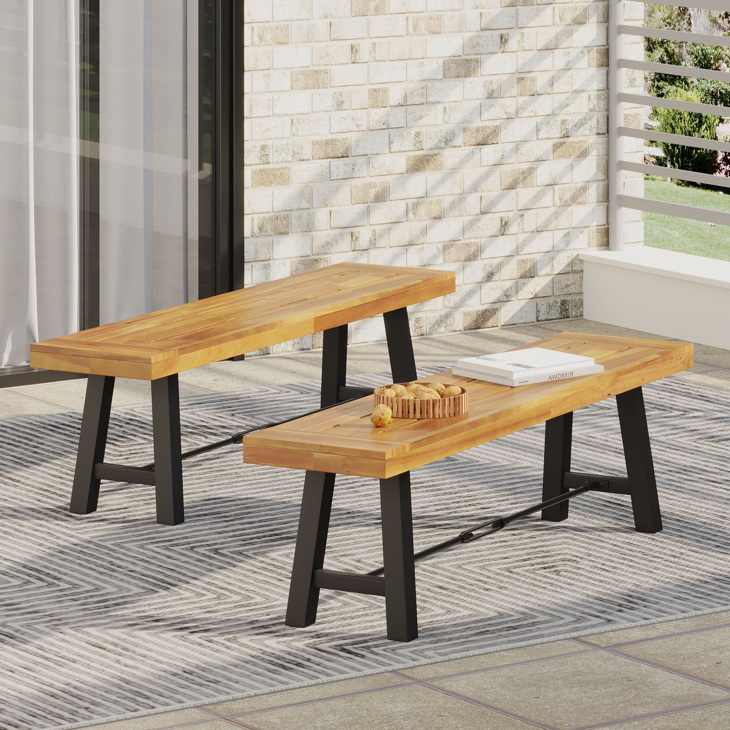 Catriona - Bench - Teak