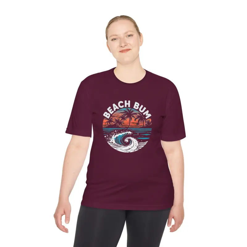 Ocean State Styles T Shirt Beach Bum Moisture Wicking
