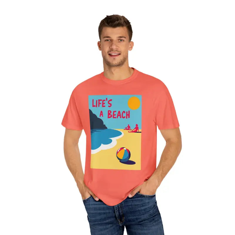 Ocean State Styles T Shirt Beach Scene Graphic Unisex