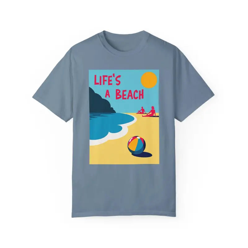Ocean State Styles T Shirt Beach Scene Graphic Unisex