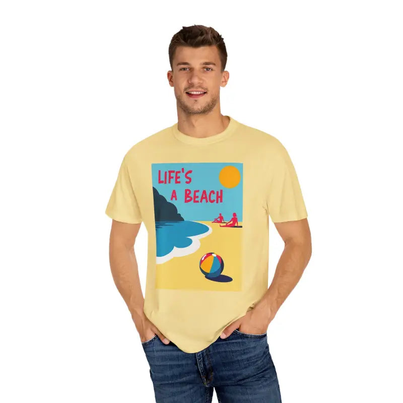 Ocean State Styles T Shirt Beach Scene Graphic Unisex