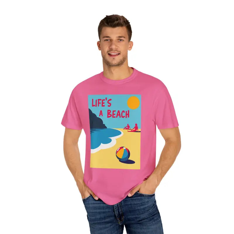 Ocean State Styles T Shirt Beach Scene Graphic Unisex