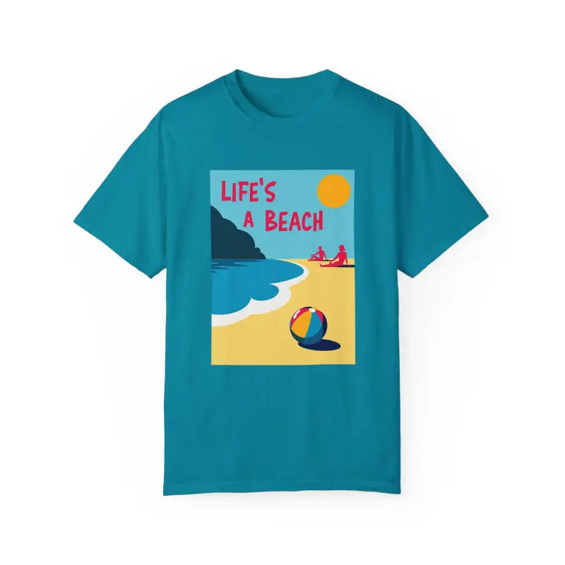Ocean State Styles T Shirt Beach Scene Graphic Unisex