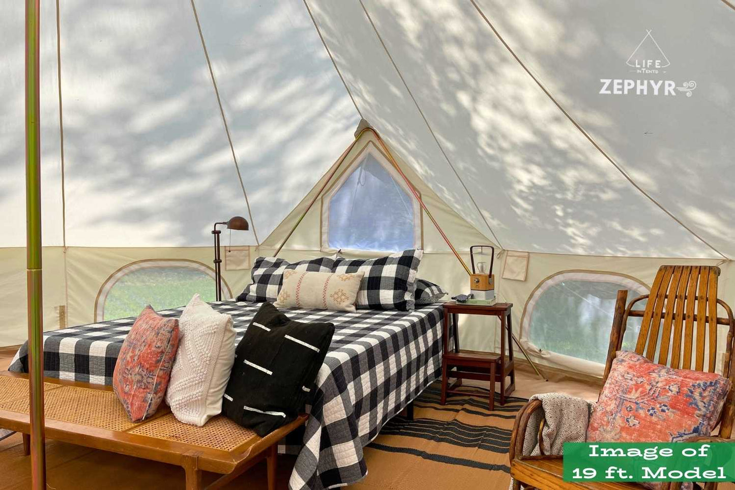 16' (5M) Zephyr™ Tent Cabin Bell Tent
