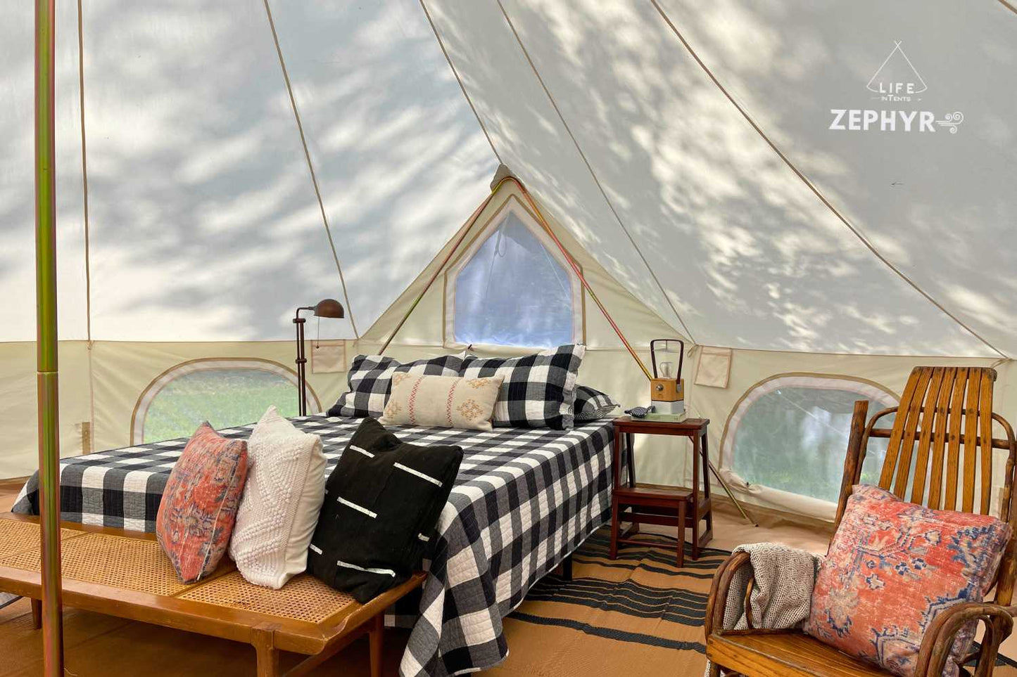 19' (6M) Zephyr™ Cabin Tent by Life in Tents