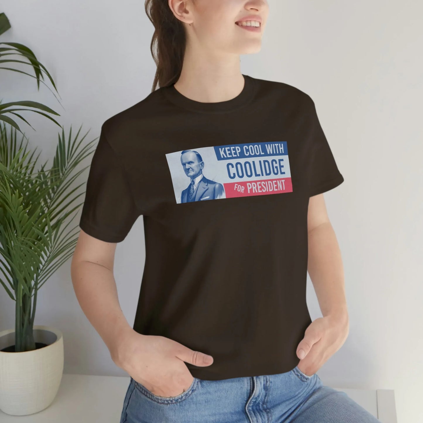 Keep Cool With Coolidge For President Calvin Coolidge T-Shirt