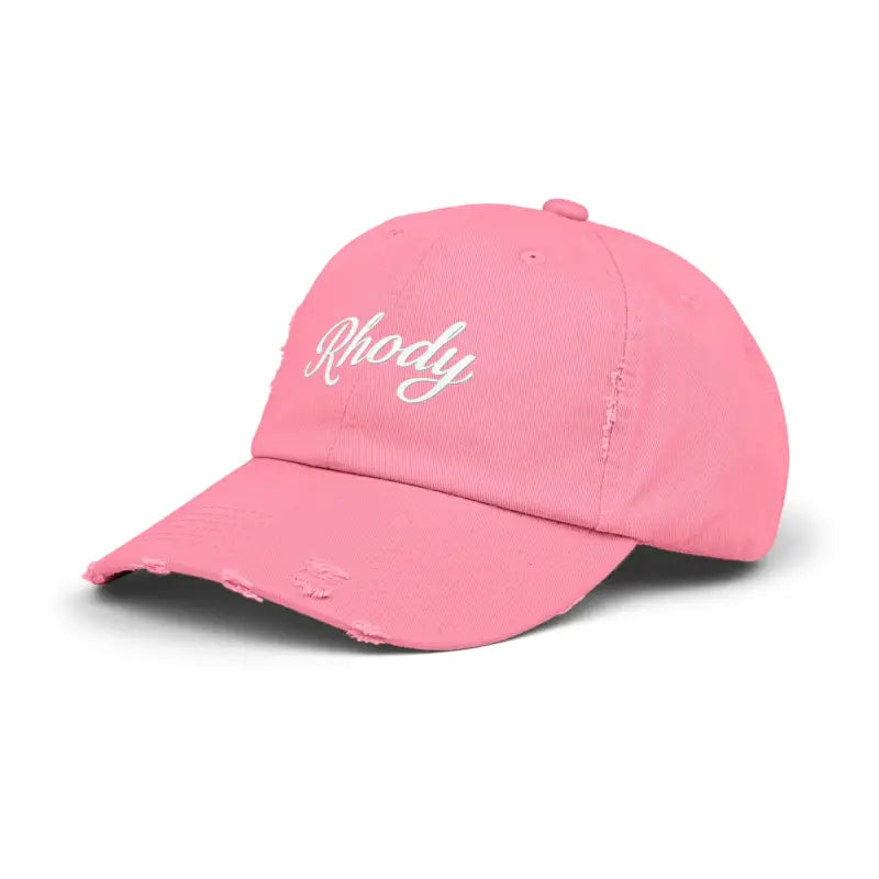 Ocean State Styles Baseball Cap Distressed Rhody Unisex