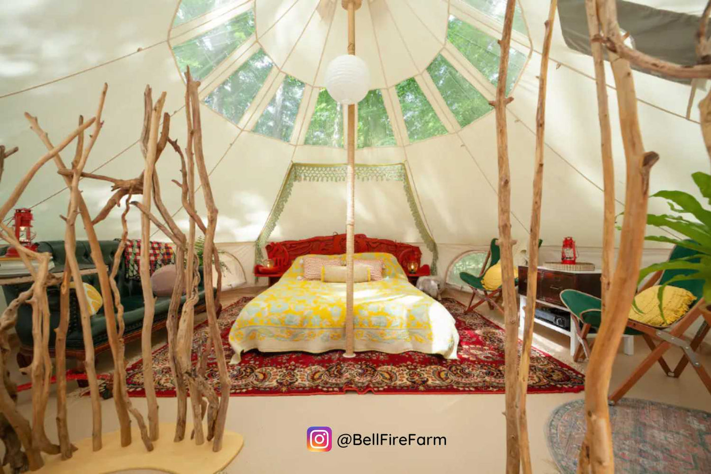 16' (5M) Stella™ Stargazer Bell Tent by Life in Tents