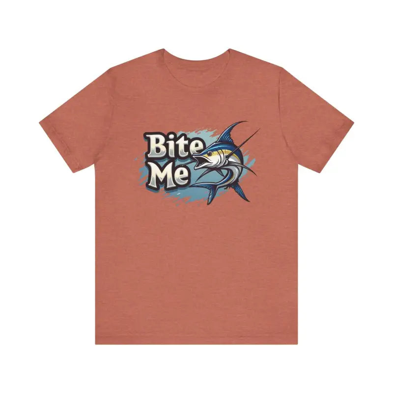Ocean State Styles T Shirt Bite Me Fish Graphic Tee