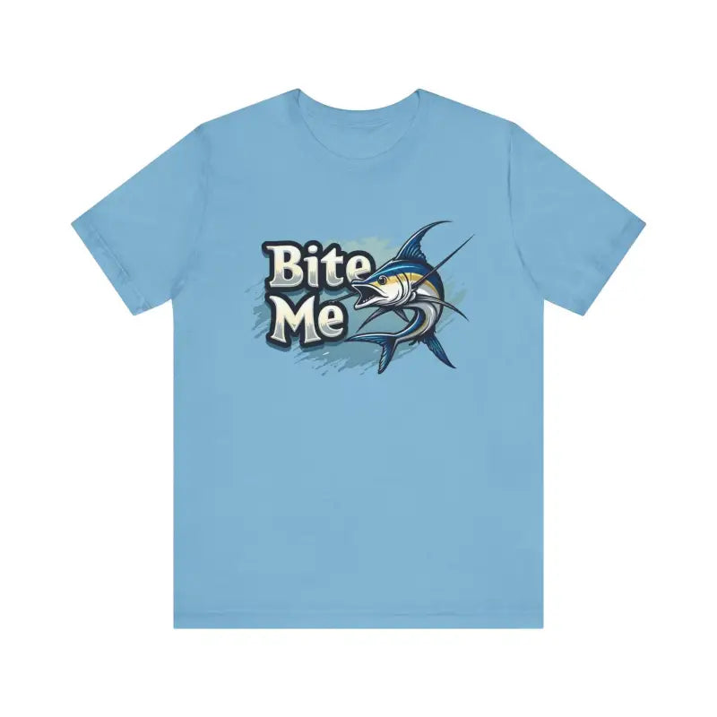 Ocean State Styles T Shirt Bite Me Fish Graphic Tee