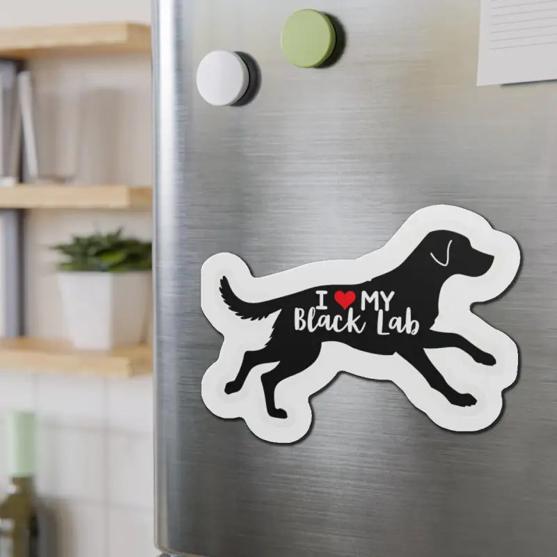 Ocean State Styles Magnet Labrador Silhouette For Dog Lovers