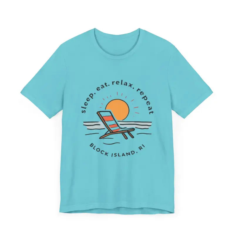 Ocean State Styles Block Island T Shirt Unisex Beach Vibes