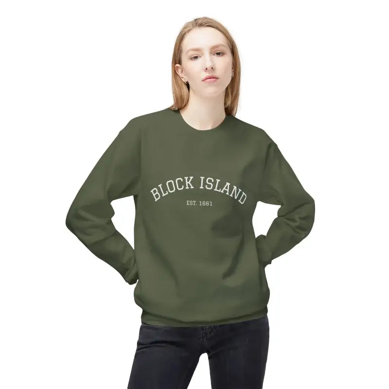 Ocean State Styles Block Island Crewneck Sweatshirts