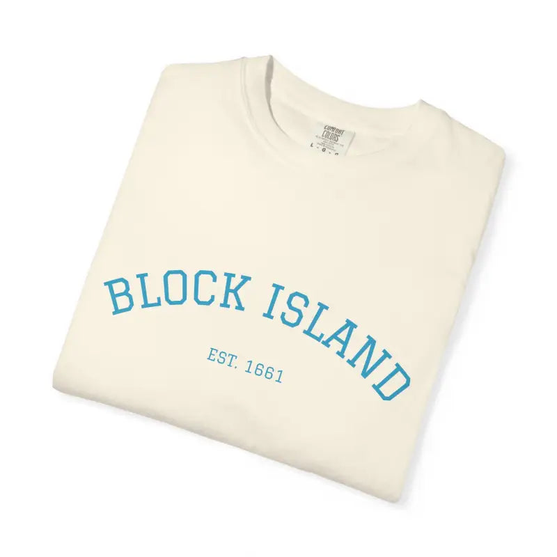 Ocean State Styles Block Island Est 1661 Crewneck T Shirt