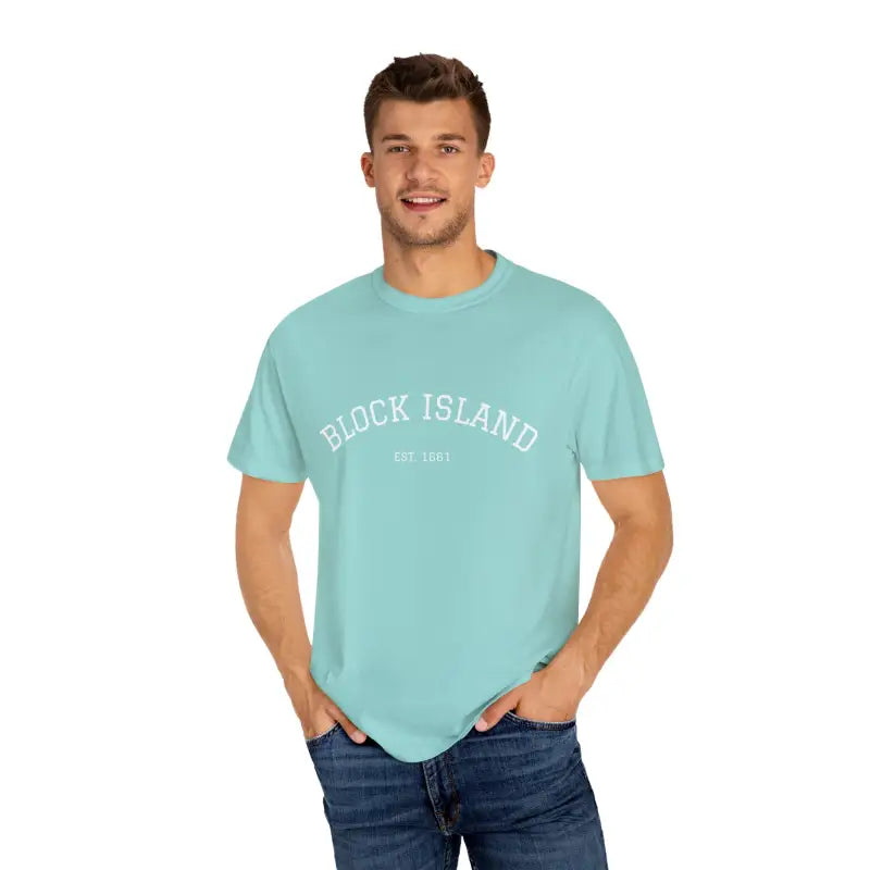 Ocean State Styles Block Island Est 1661 Crewneck T Shirt