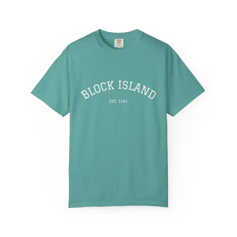 Ocean State Styles Block Island Est 1661 Crewneck T Shirt