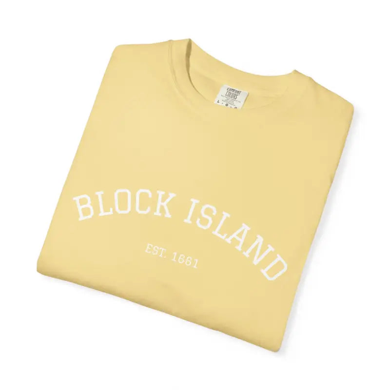 Ocean State Styles Block Island Est 1661 Crewneck T Shirt