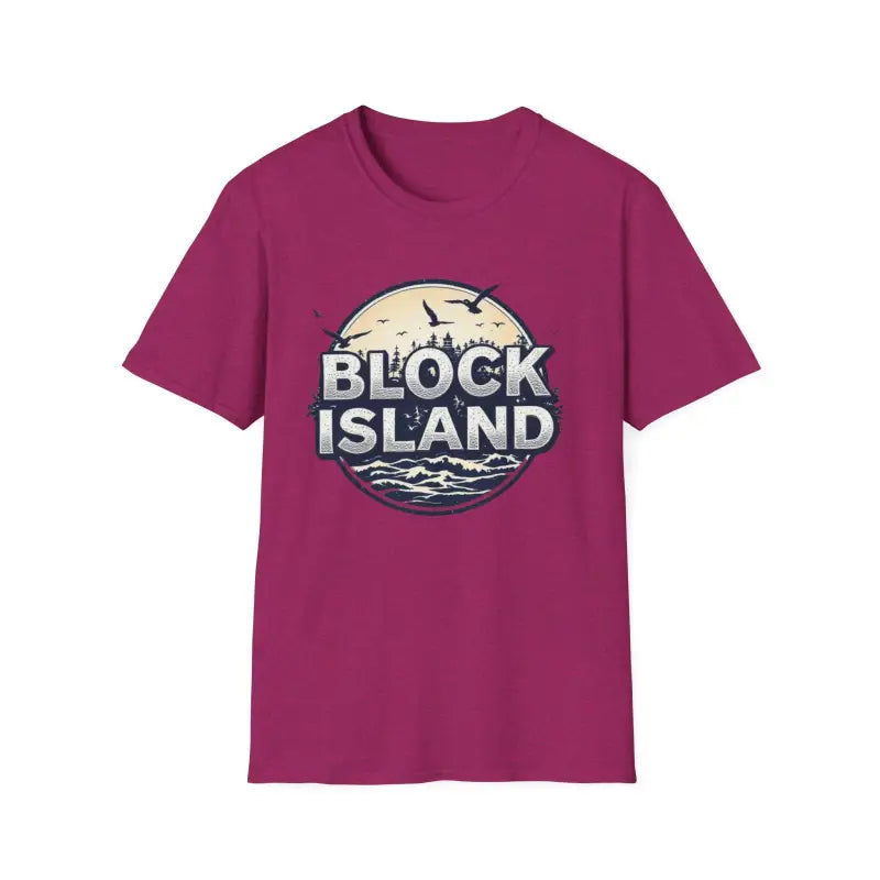 Ocean State Styles T Shirt Block Island Graphic Unisex