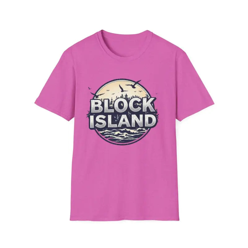 Ocean State Styles T Shirt Block Island Graphic Unisex