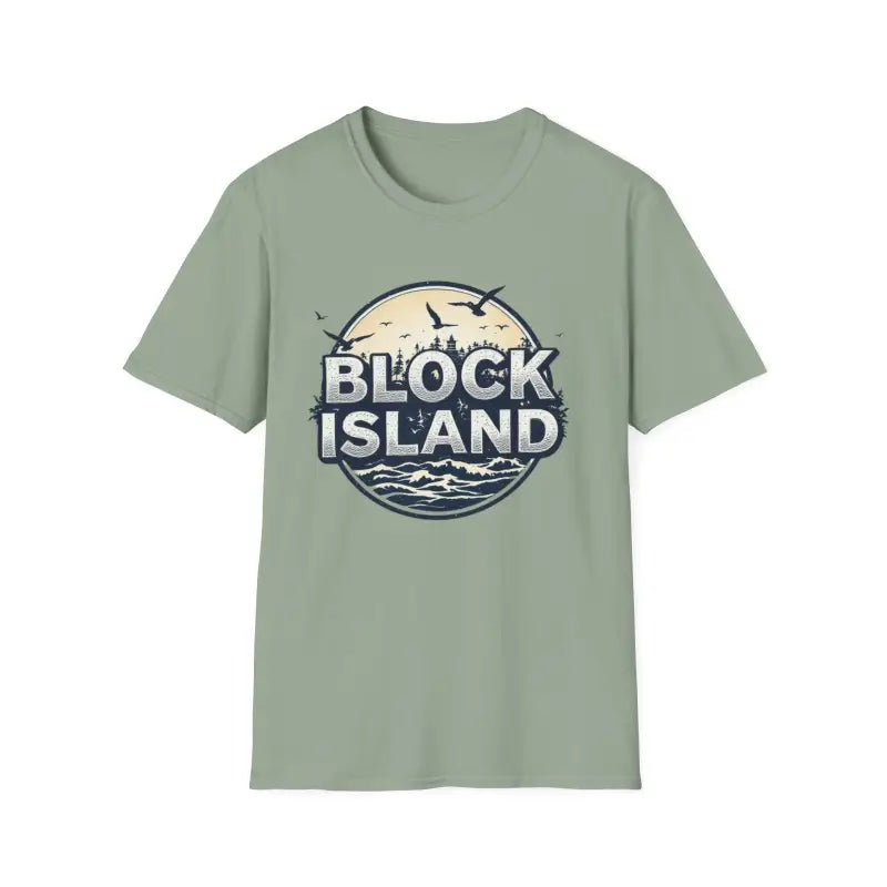 Ocean State Styles T Shirt Block Island Graphic Unisex