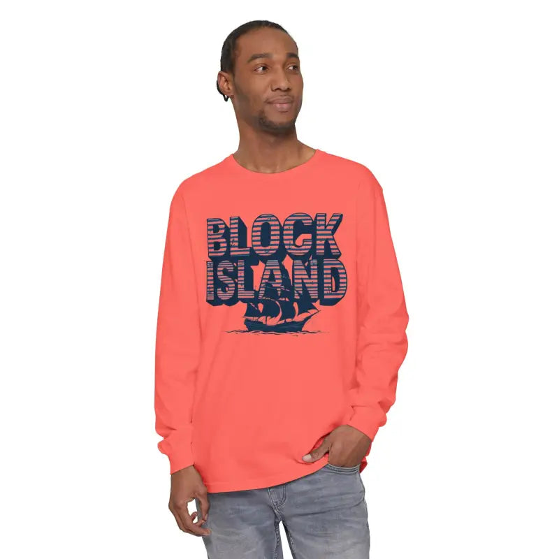 Ocean State Styles Block Island T Shirt Garment Dyed