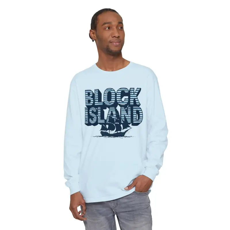 Ocean State Styles Block Island T Shirt Garment Dyed