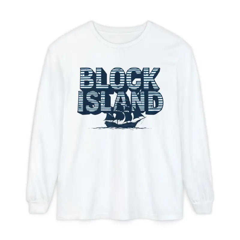 Ocean State Styles Block Island T Shirt Garment Dyed