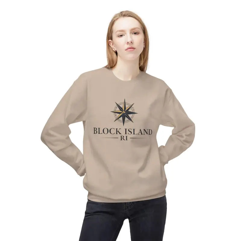 Ocean State Styles Sweatshirt Block Island Nautical Compass