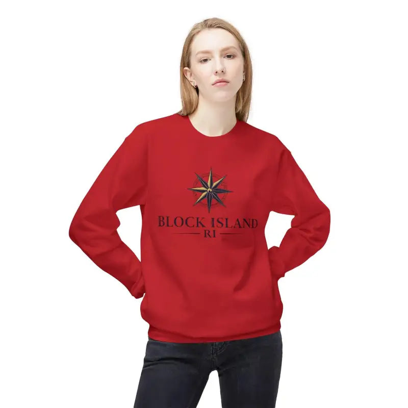 Ocean State Styles Sweatshirt Block Island Nautical Compass