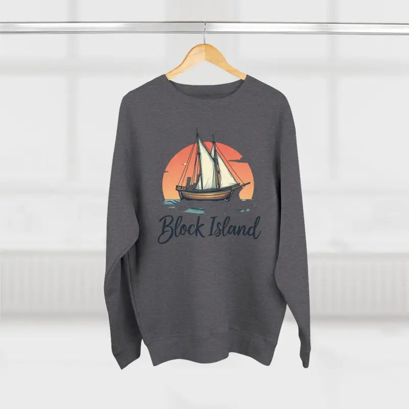 Ocean State Styles Sweatshirt Block Island Pirate Ship