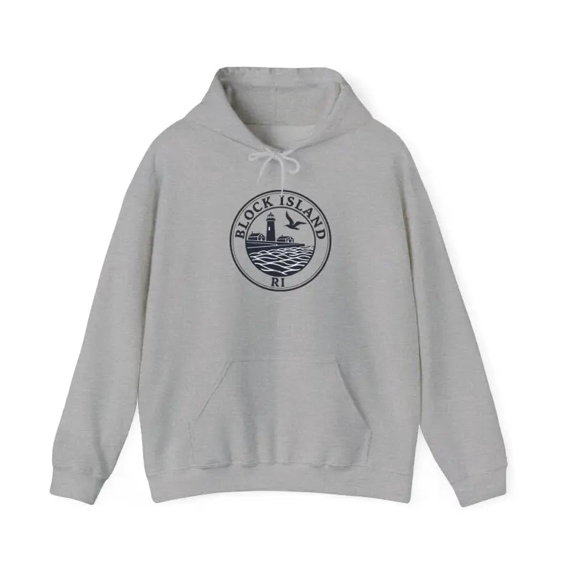 Ocean State Styles Hoodie Block Island RI Lighthouse